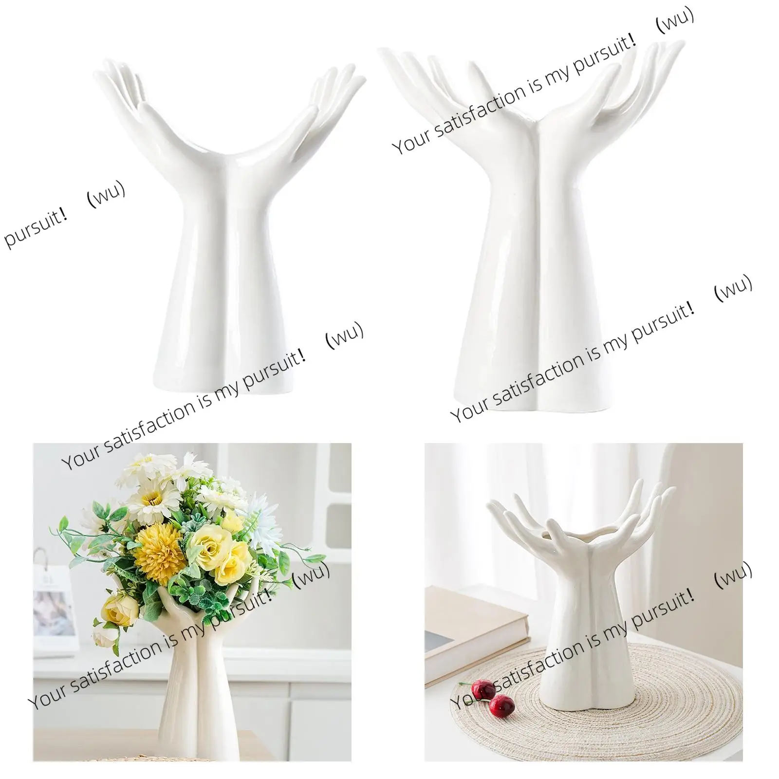 Flower pot photo props Modern aesthetics, floral arrangements, unique vases