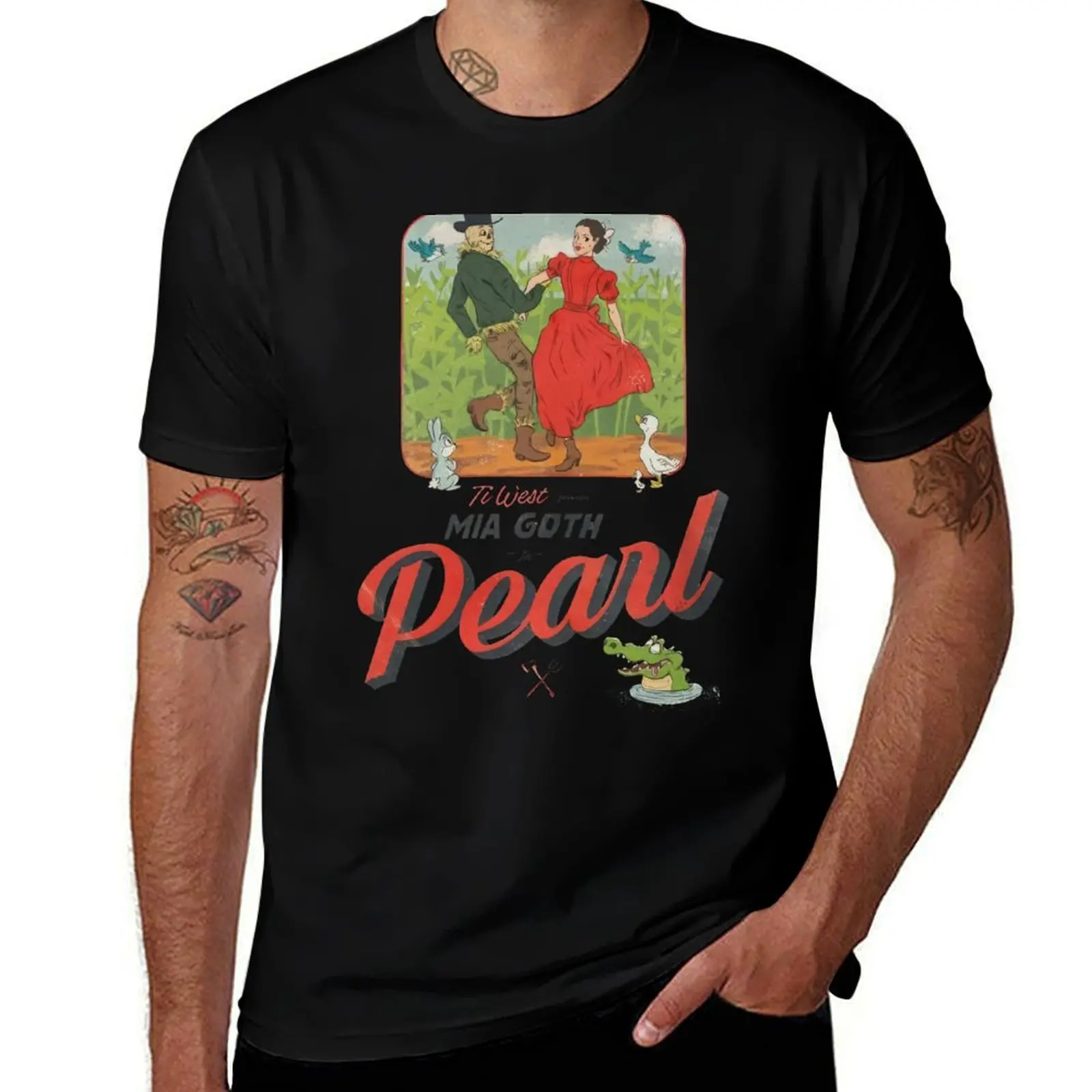 

Mia Goth Pearl Cows Milk T-Shirt funny t shirts man t shirt for man T-Shirt