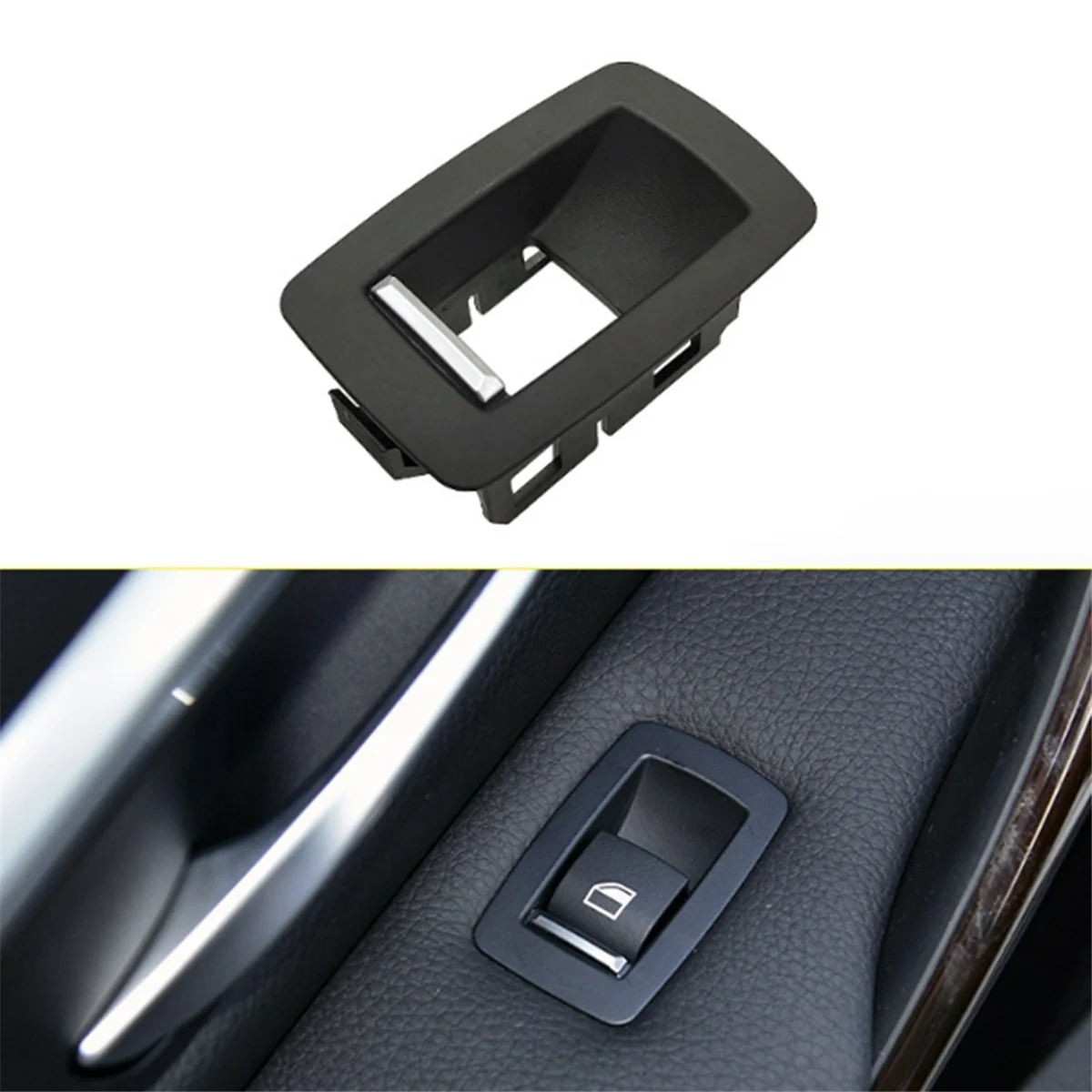 Car Back Row Window Lifter Switch Button Cover for BMW F20 F30 F35 X1 X3 X5 X6 Car Accessories Acar