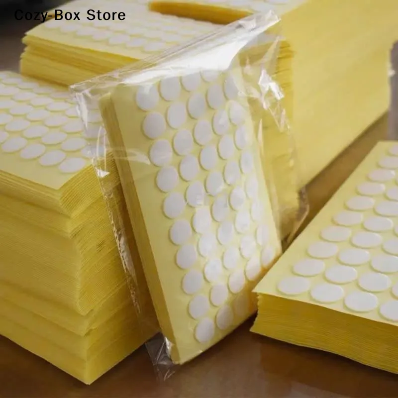 [ZY]100 Sheets Nano Traceless Double Sided Adhesive Dots Strong Adhesion Removable Perfect For Crafting Home Decoration Office