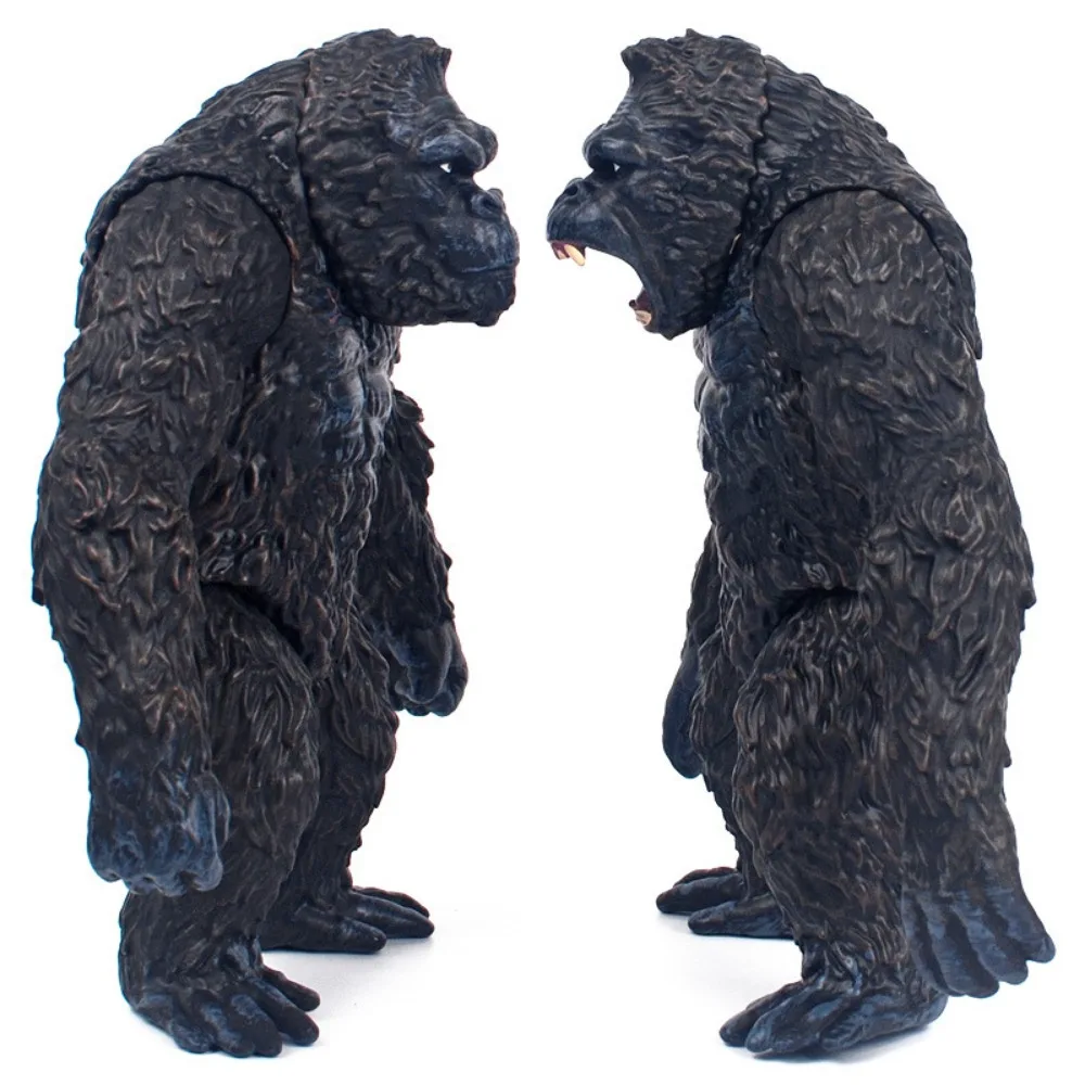 King Kong Vs. Godzilla Action Toy Figures Joint Movable Gorilla Monster Popular Character Handmade Ornament Model Children Gift