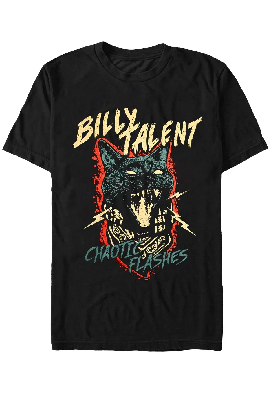

Chaotic Flashes Graphic Printing Summer Luxury Brand Cotton Men's and Women's T-Shirts Short Sleeves Streetwear Trendy Fashion