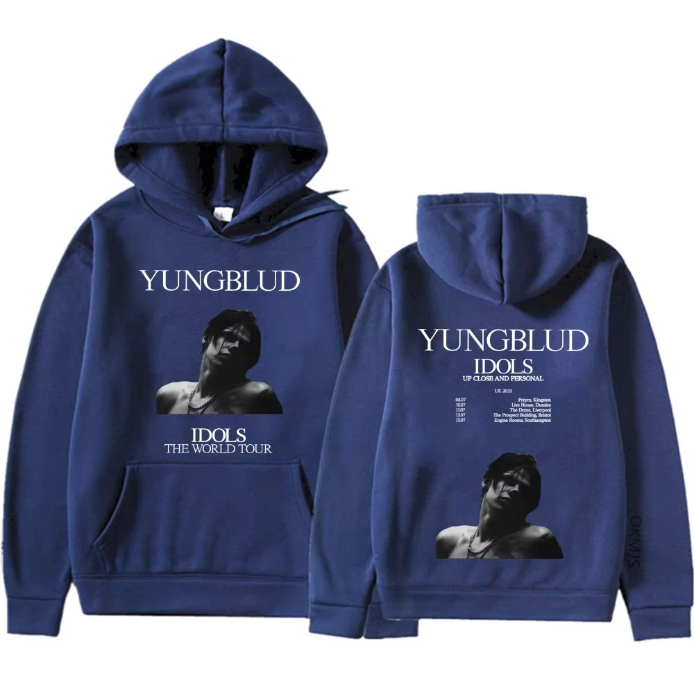 

Singer Yungblud IDOLS 2025 Album Tour Harajuku Hoodie Mens High Quality Y2k Clothes Hip Hop Pullover Casual Oversized Sweatshirt