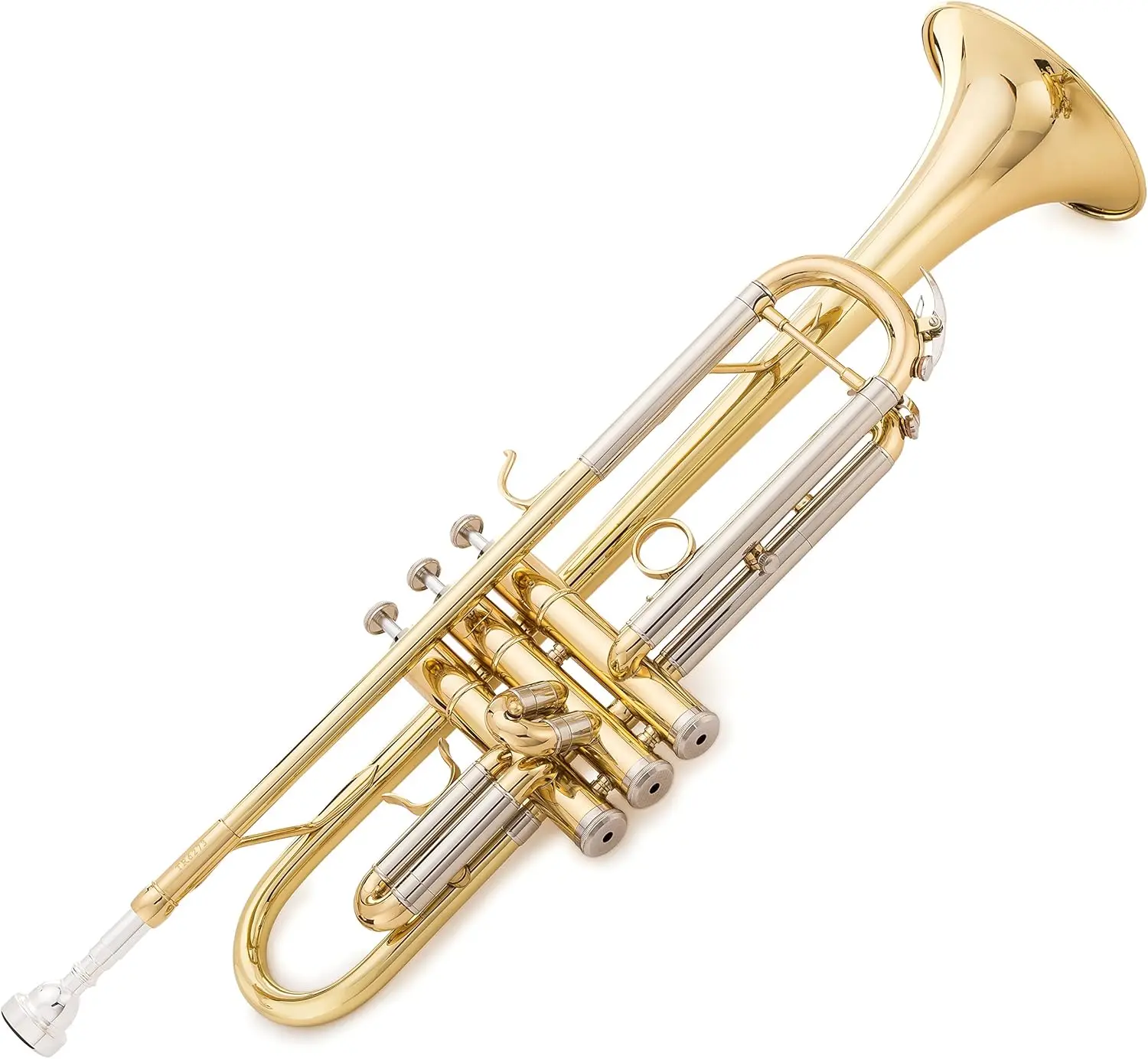Student Bb Trumpet - Brass Lacquered for Easy Play and Durable Practice