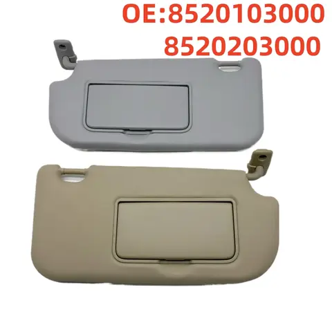 Kia 2004-2009 sportage Sun visor SPORTAGE 인테리어 차양에 적합한 2PCS 8520103010 8520203000   자동차 선바이저 KIA