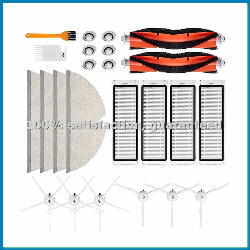 

Подходит для аксессуаров для пылесосов Stone Sweeper: боковая щетка S5Max/S6Pure/E5, крышка основной щетки, тряпка, фильтр-картридж - ABRM