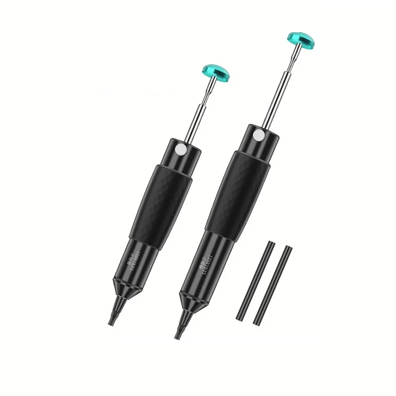 Aluminum alloy strong tin suction device, manual vacuum tin suction pump, electronic desoldering and tin slag removal tool
