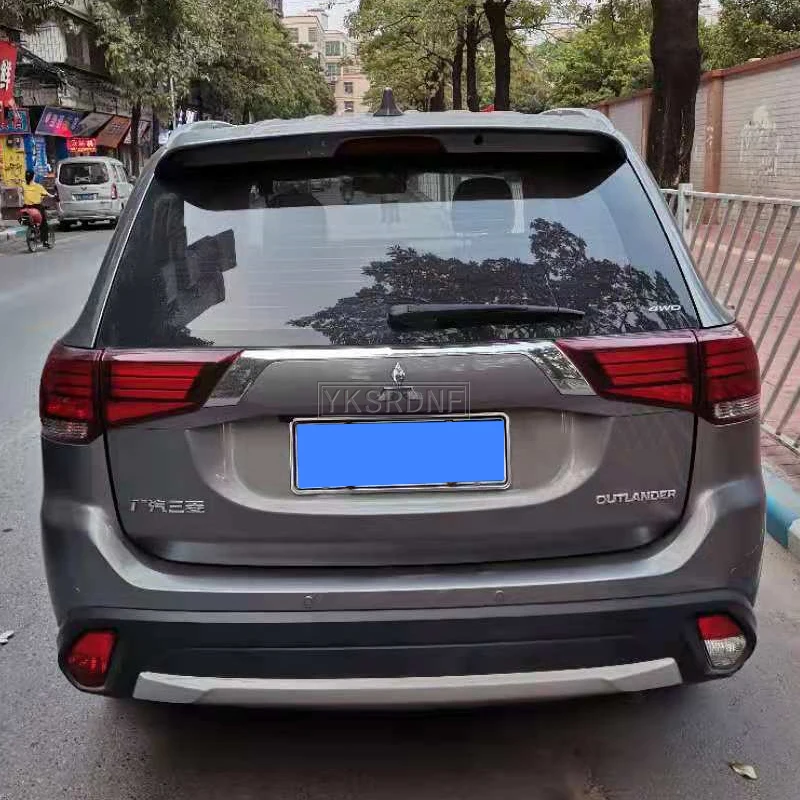 For Mitsubishi Outlander 2013 to 2019 roof spoiler High quality ABS spoiler Primer or any color rear spoiler for Outlander