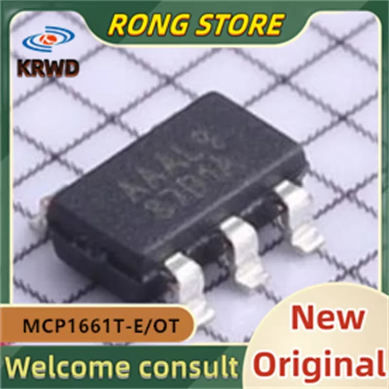 

5PCS AAAL4 AAAL New and Original Chip IC SOT23-5 MCP1661T-E/OT MCP1661T-E MCP1661T MCP1661 1661