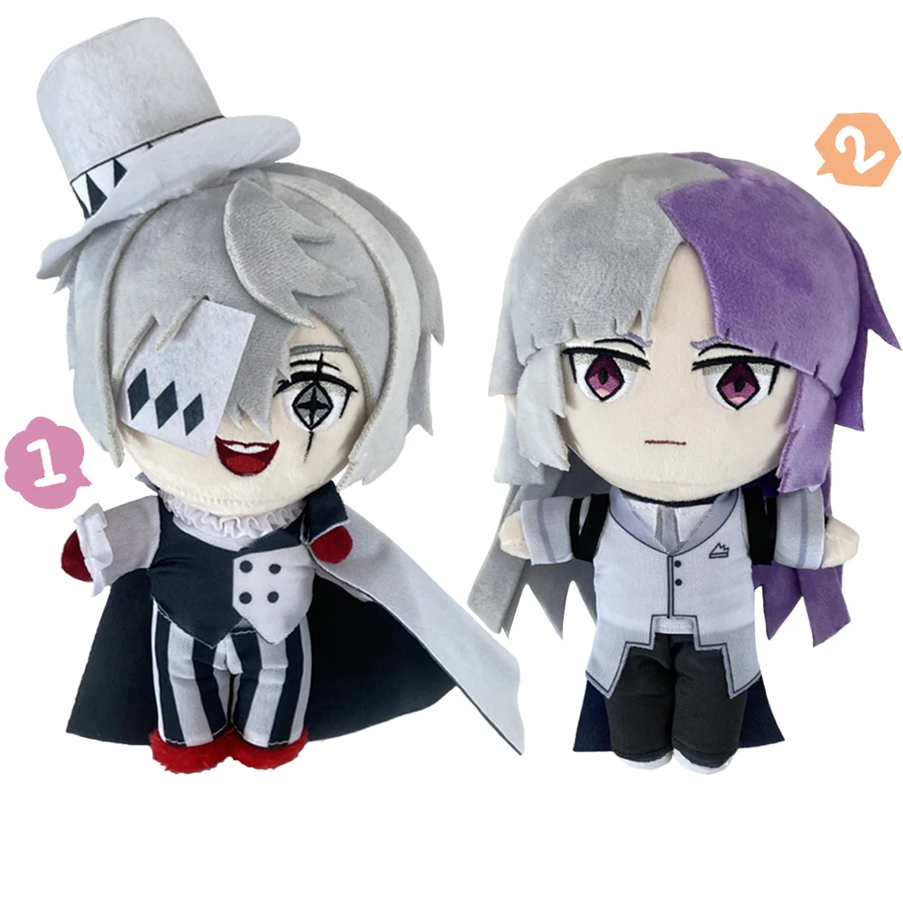BSD anime peluche poupée Sigma Gogol peluche poupée Cosplay dessin animé mignon doux peluche oreiller bureau décoration collection statue cadeau 20 cm