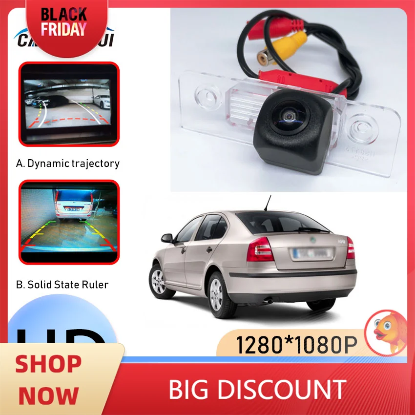 CCD HD Car Camera Rear View Back up Reverse Parking Camera For Skoda Octavia MK1 MK2 1996~2014 Octavia Tour Laura 2005~2015