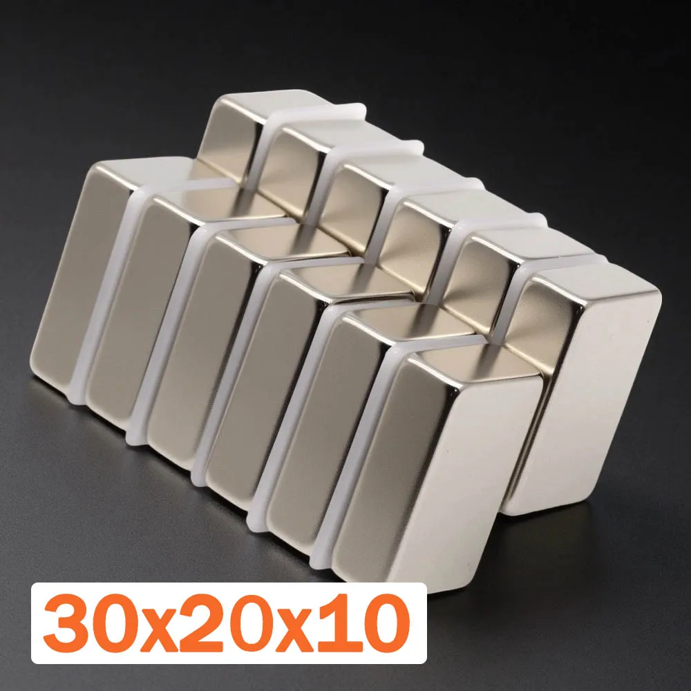 

30X20X10mm Block imanes Refrigerator magnets for DIY Office Whiteboard Workshop
