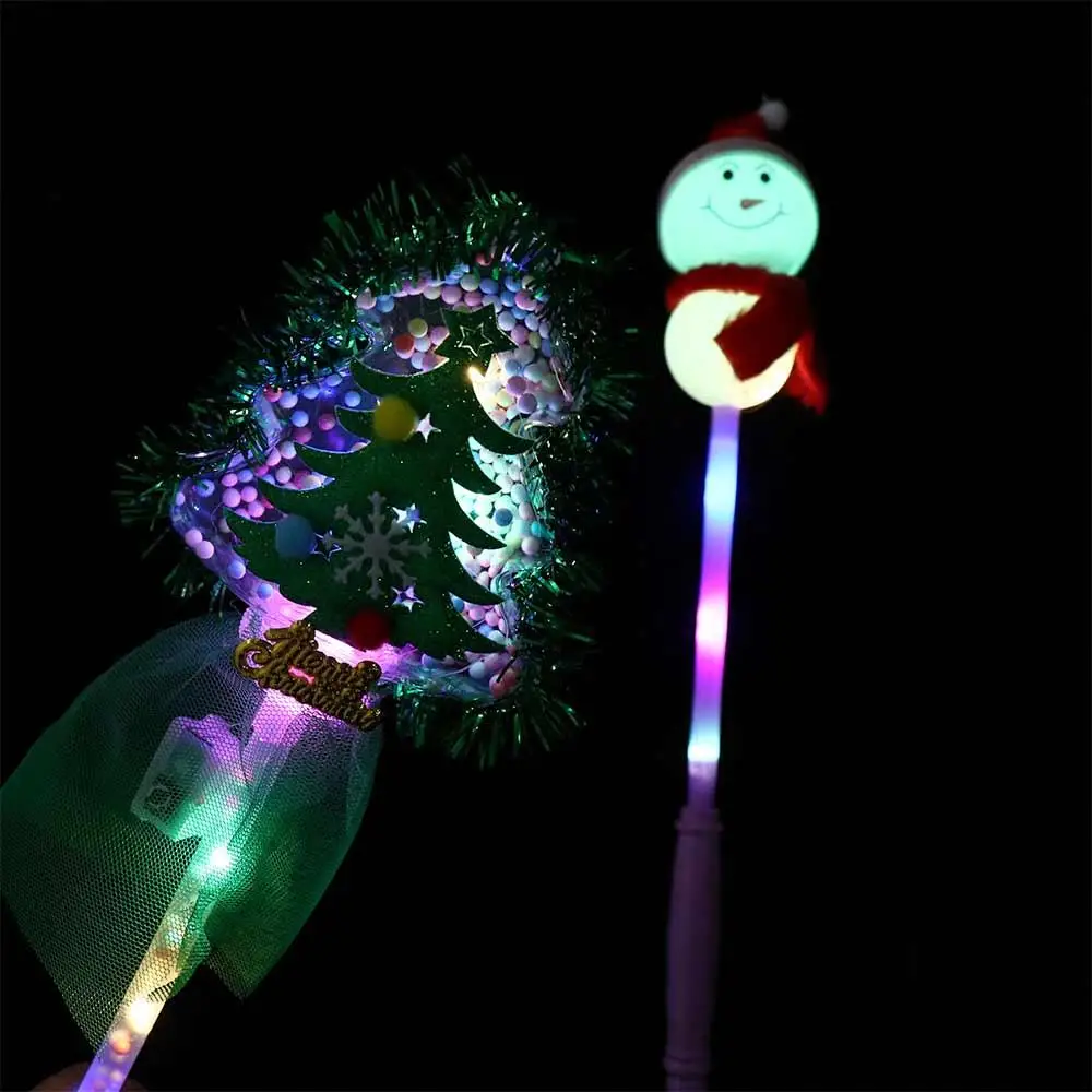 

Christmas Tree Christmas Tree Glow Stick Luminous Prop Snowman Christmas Flash Bar Glow Stick Multicolor Snowman Glow Stick