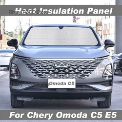 For Chery Omoda C5 E5 2024 Sunshades UV Protection Curtain Sun Shade Film Visor Front Windshield Cover Protector Car Accessories