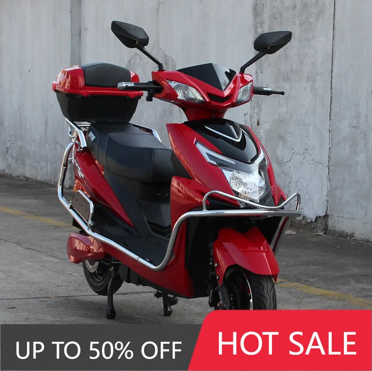 QQW High Speed 60km/h 60v Strong Lithium Lead Acid Battery LCD Instrument Motorcycle CKD Price Electric Motorcycle