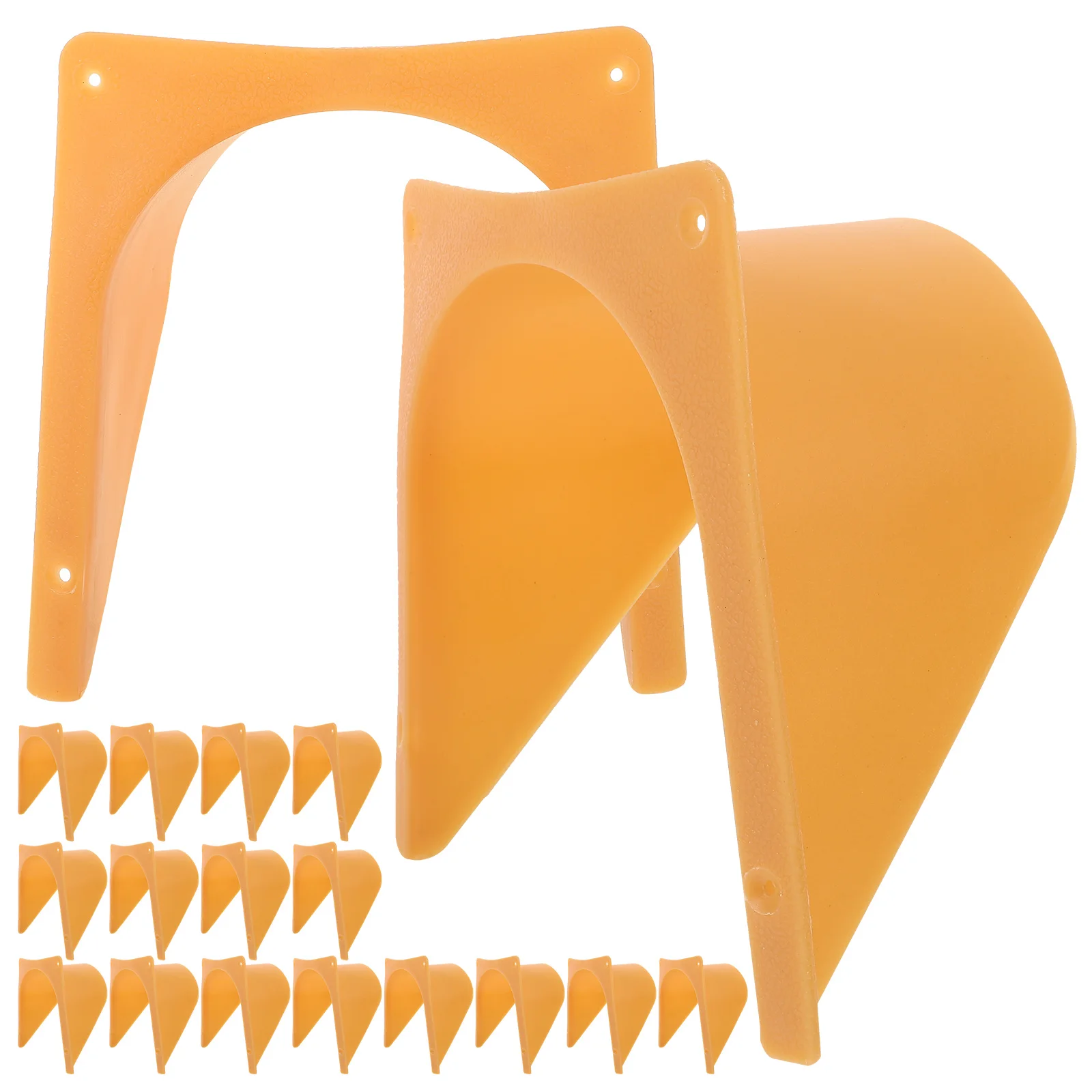 

20 Pcs Entrance Barrier Free Entrance Pigeon Door High Quality Plastic Accessories Small Birdcage Pigeon Door