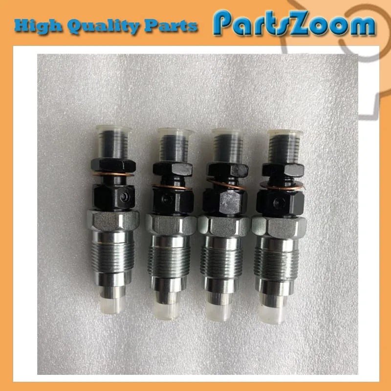 4PCS 16454-53900 Fuel Injector For Kubota v2203--M d1703 v2003 V2203 V1903 V2203 V2403-M 16454-53905