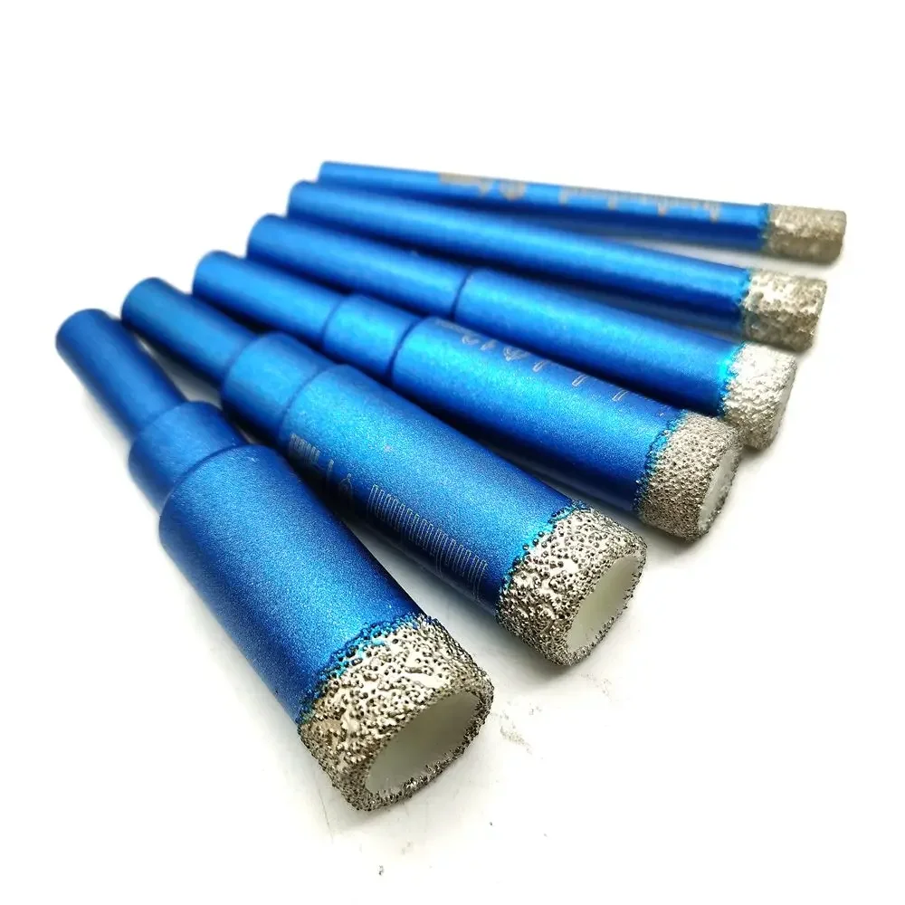 เพชรแห้ง Core เชื่อมเลื่อย Anhydrous Glass เจาะ Bits สําหรับแก้วหินแกรนิตกระเบื้องพอร์ซเลนหินอ่อน 5 6 8 10 12 14 16 มม.