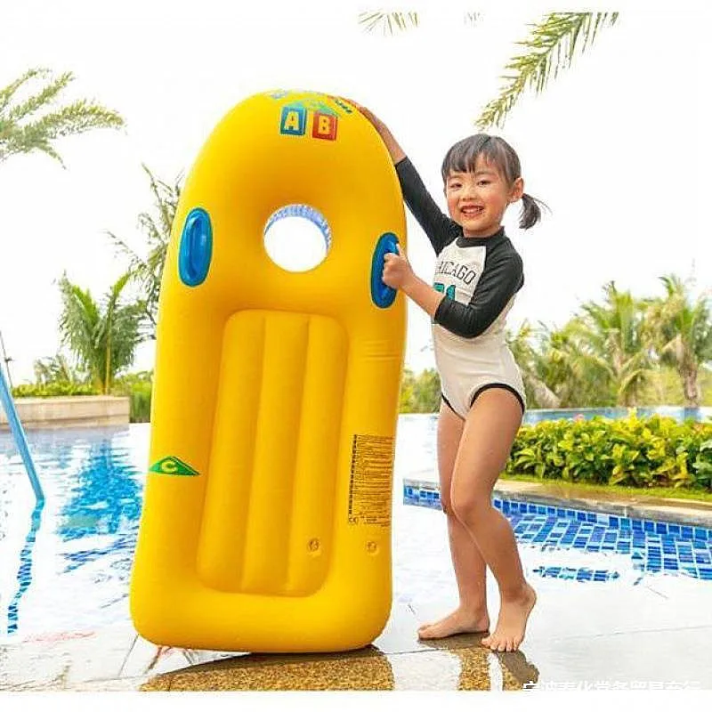 Inflatable children's water floating surfing swimming ring