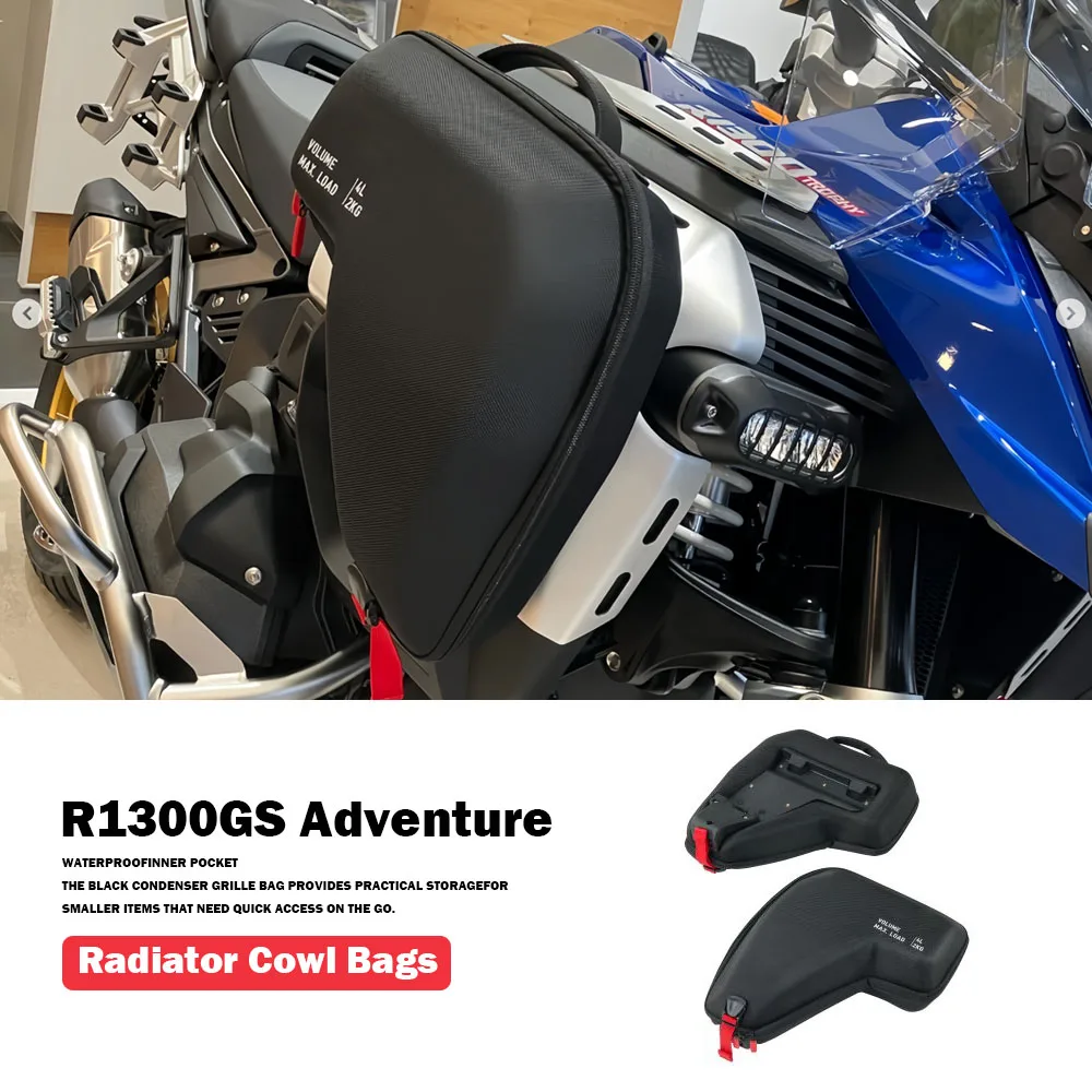 

R1300GS Adventure Motorcycle Accessories Fairing Left Right Radiator Cowl Bags Waterproof For BMW R 1300 GS ADV R1300GSA 2024-
