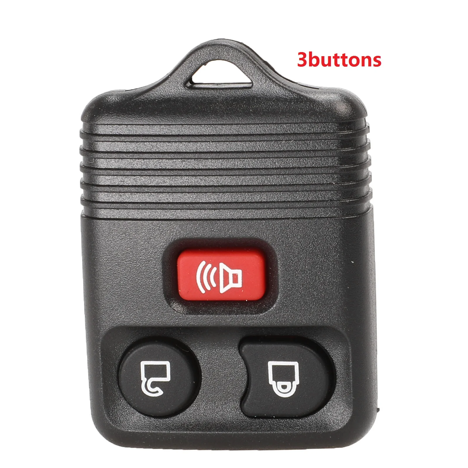 jingyuqin 25pcs / lot 3/4 Buttons Fob Fernschlüsselshell für Ford Focus komplette Flucht Mustang Explorer Lincoln Town Sport
