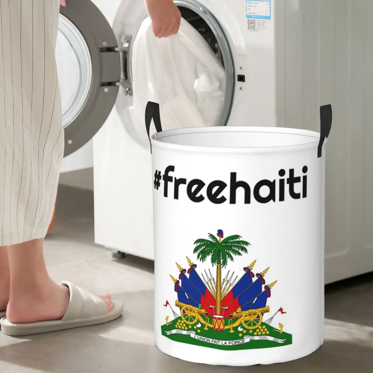 

Бесплатные складные корзины для белья Haitian, корзина для хранения грязной одежды, домашний органайзер, сумка