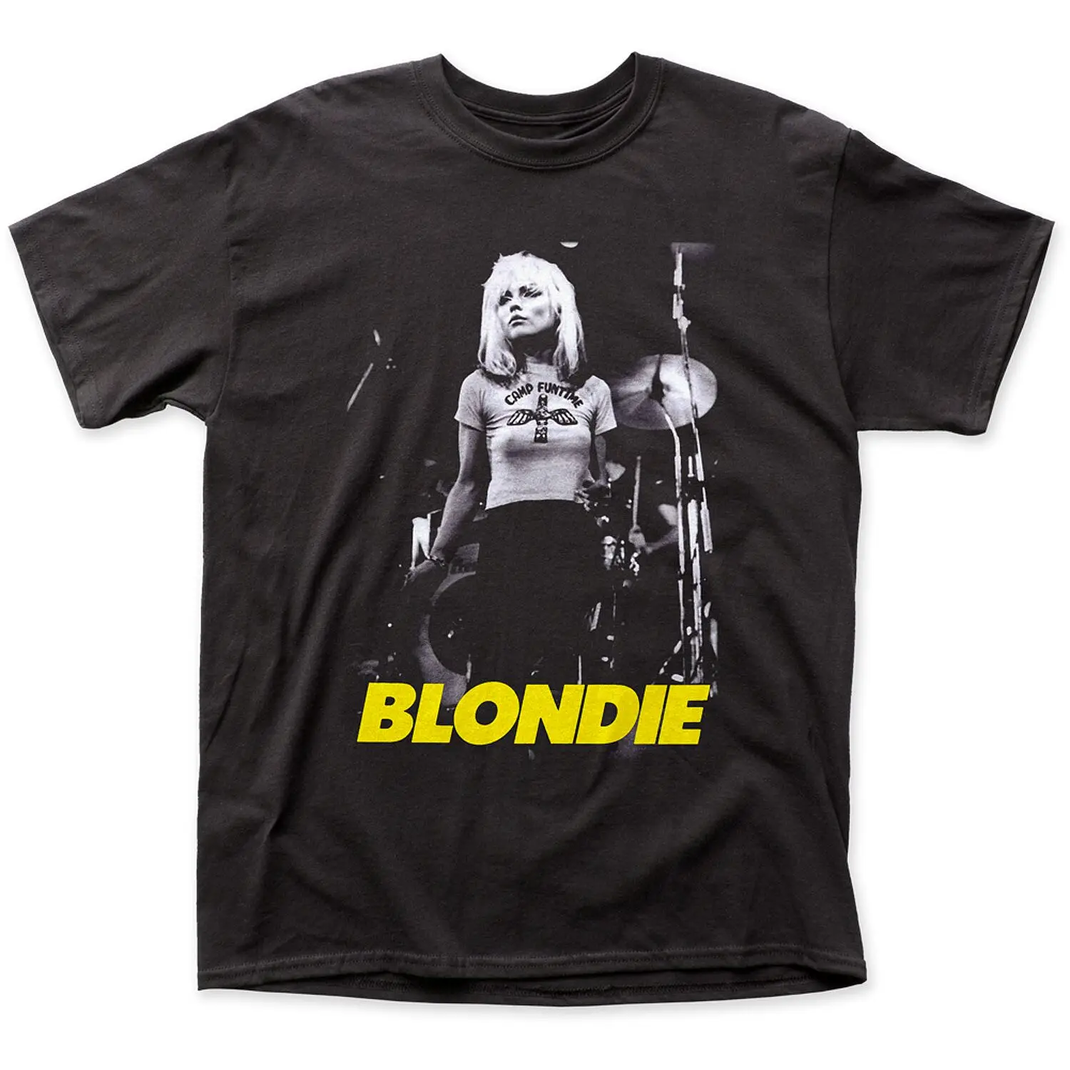 Blondie Band's Punk Rock T-shirt Retro and Loose T-shirt for The 1960s Female Band