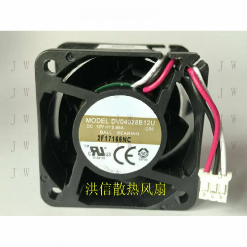 DDJ  1pcs FOR AVC DV04028B12U -205 12V 0.66A 4028 40cm cooling fan 3pin