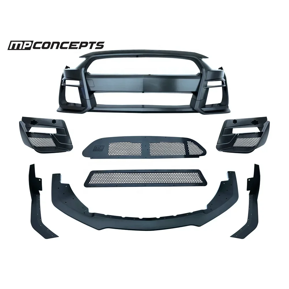 

MP CONCEPTS GT500 STYLE FULL FRONT BUMPER KIT/ BODY KIT PP FIT FOR 2018-2023 Mustang