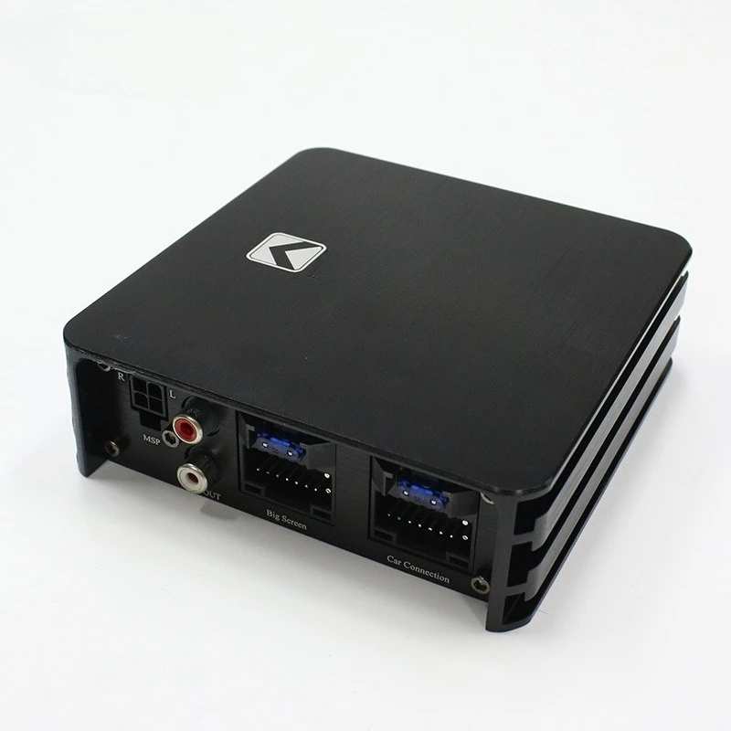 

Модификация автомобильного аудио Plug and Play, 4-полосный, 6-полосный, Android, большой экран, специальный усилитель мощности DSP без потерь