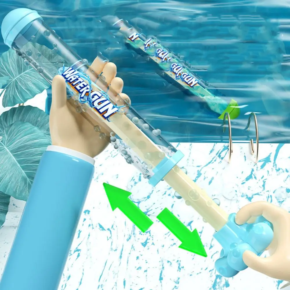 Spritzspray, Wasserspray, Spielzeug, Zugtyp, einfach zu befüllen, Wasserspielzeug, Kunststoff, handgehalten, wassersprinkler, Festival-Sprinkler, Sommer