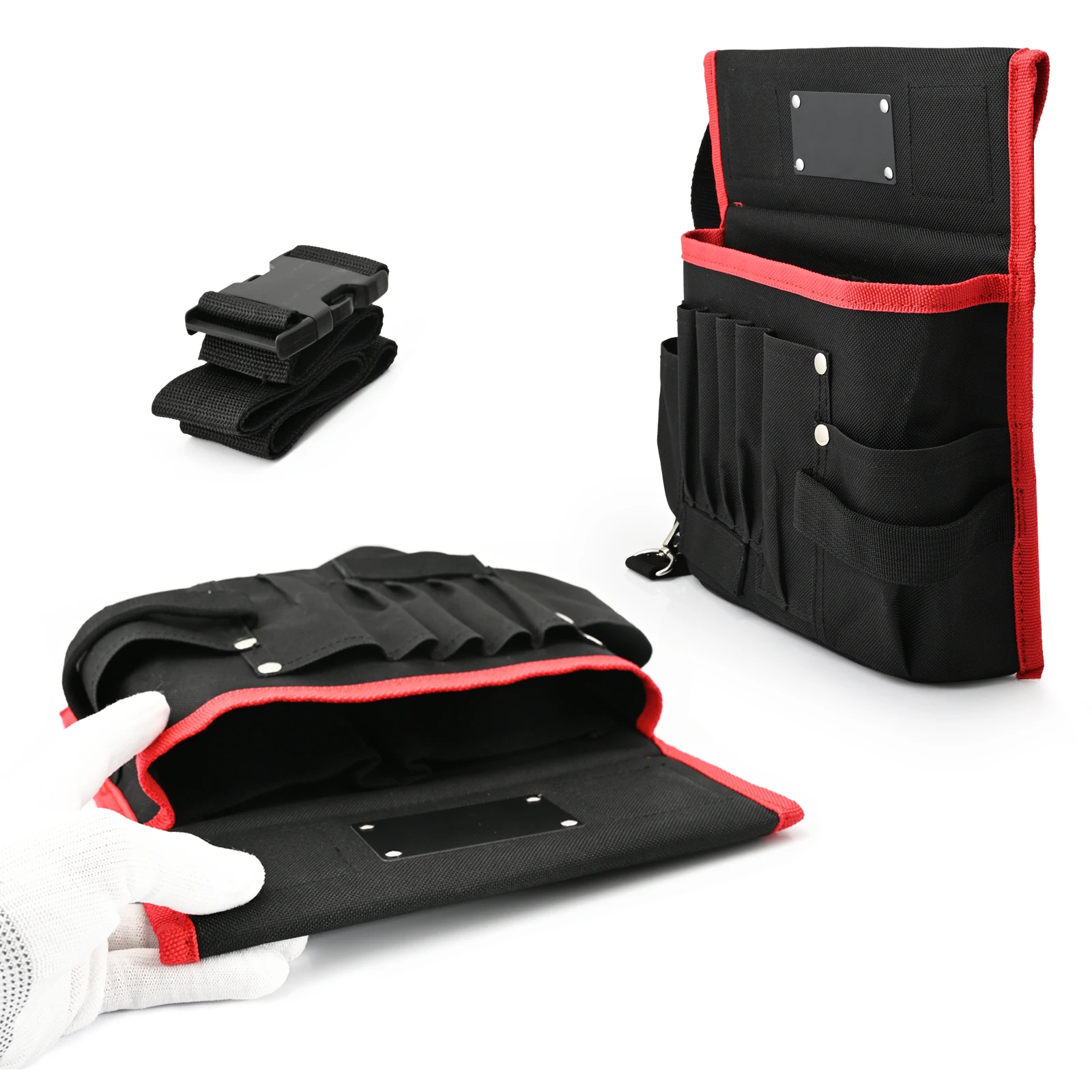 Vinyl Wrapping Car Tool Storage Bag Window Tinting Film Magnetic Squeegee Auto Accessories Waist Belt Pack