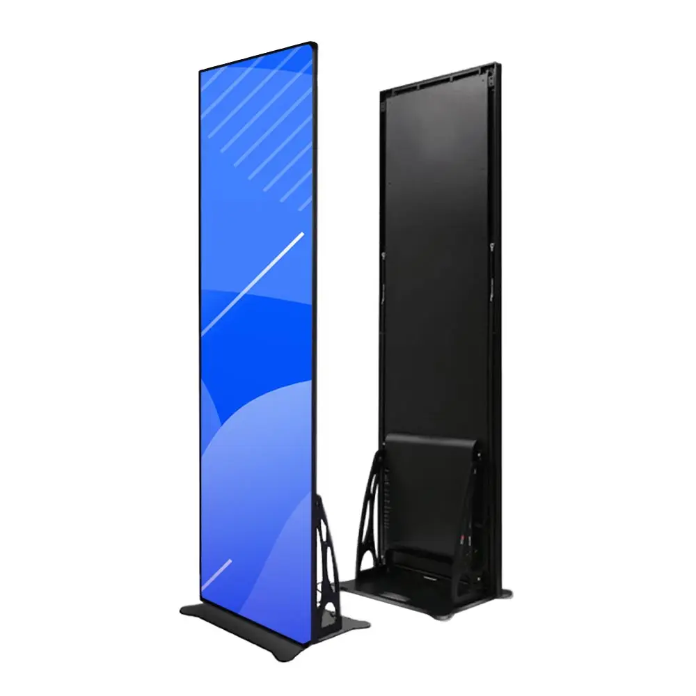 Screen Digital HD Poster Stand LED Screen P3  Indoor Advertising Screen Poster Led Display for Events