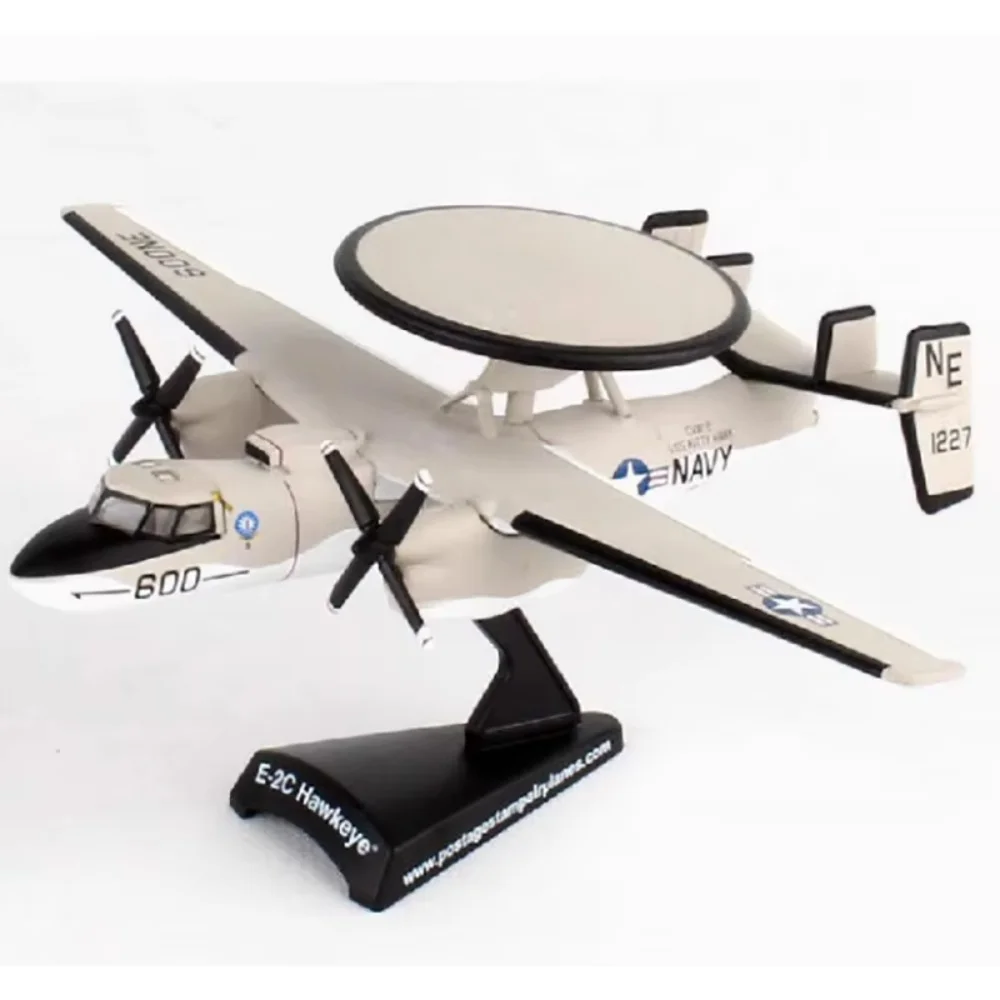 Diecast 1/144 Scale American Air Force E-2C Early Warning EagleEye Plane Model Alloy Simulation Aircraft For Military Collection