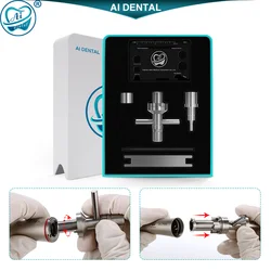 Ferramentas de desmontagem dental Repair Kit, E-Type, baixa velocidade, Contra Angle Handpiece, AI-CA-TOOL, AI-Z Series, Fibra Óptica