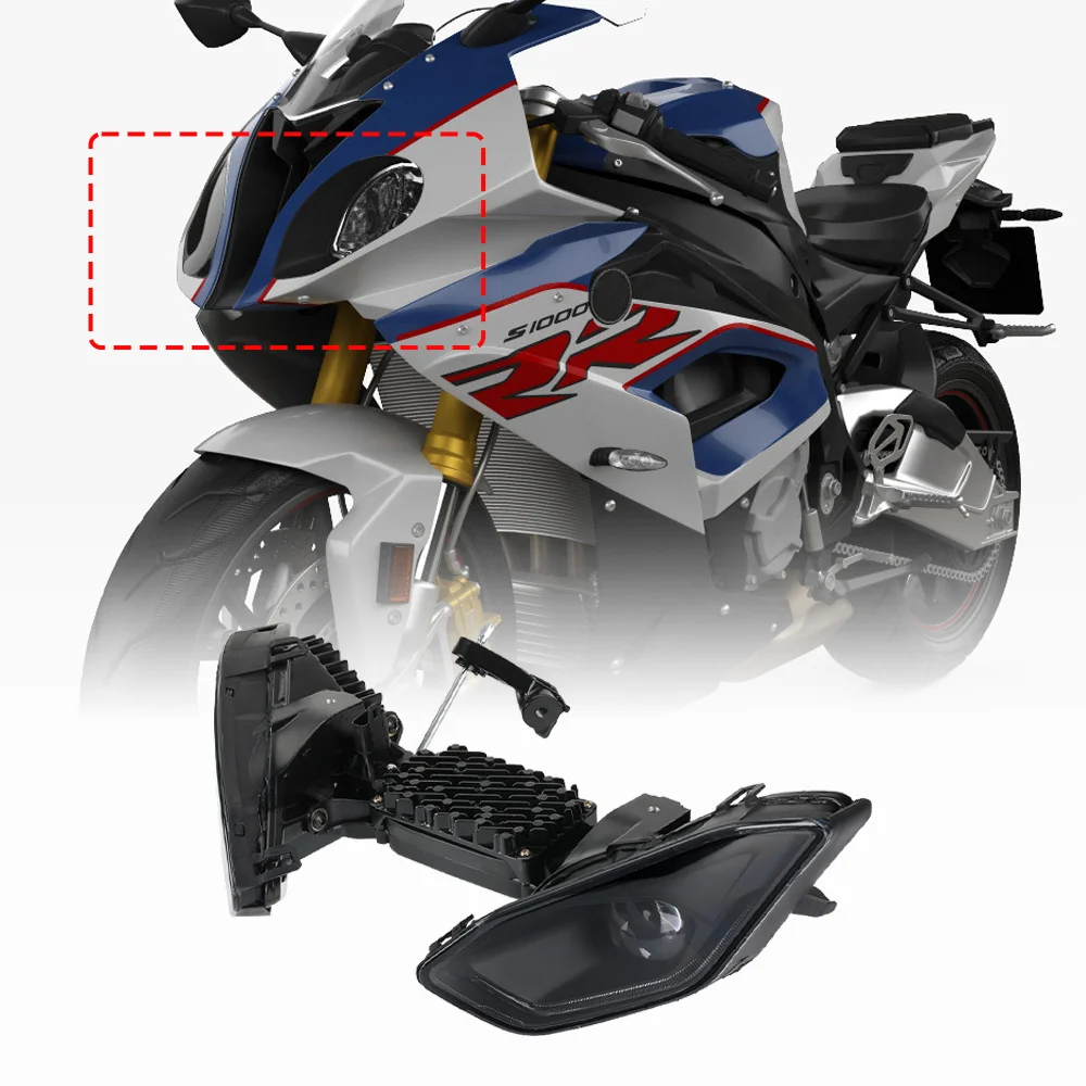 

For BMW M1000RR S1000RR 2019 2020 2021 Head Light Lamp Accessories Transparent Motorcycle Front Headlight Assembly M S 1000 RR