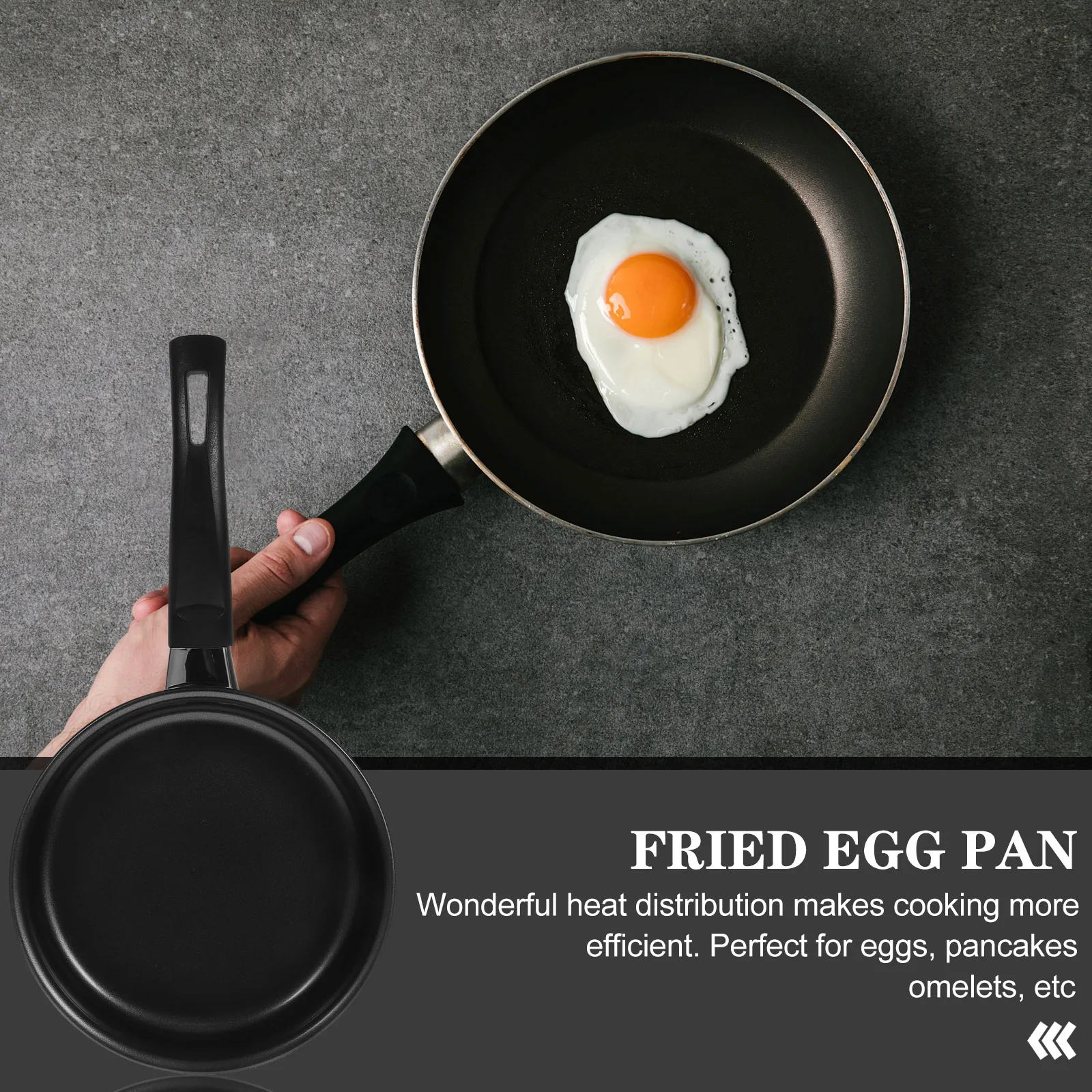 

Mini Non-stick Egg Pan Griddle Small Frying Skillet Induction Hob Cooking Saucepan Pancake Maker Gas Stove BBQ Steaks Kitchen