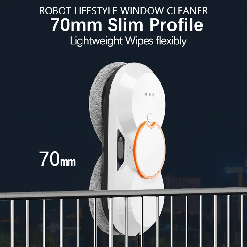 Robotic Window Cleaner Two Sides Automatic Spray Water APP and Remote Control Best Seller Washer Clean Glass Wiper for Home