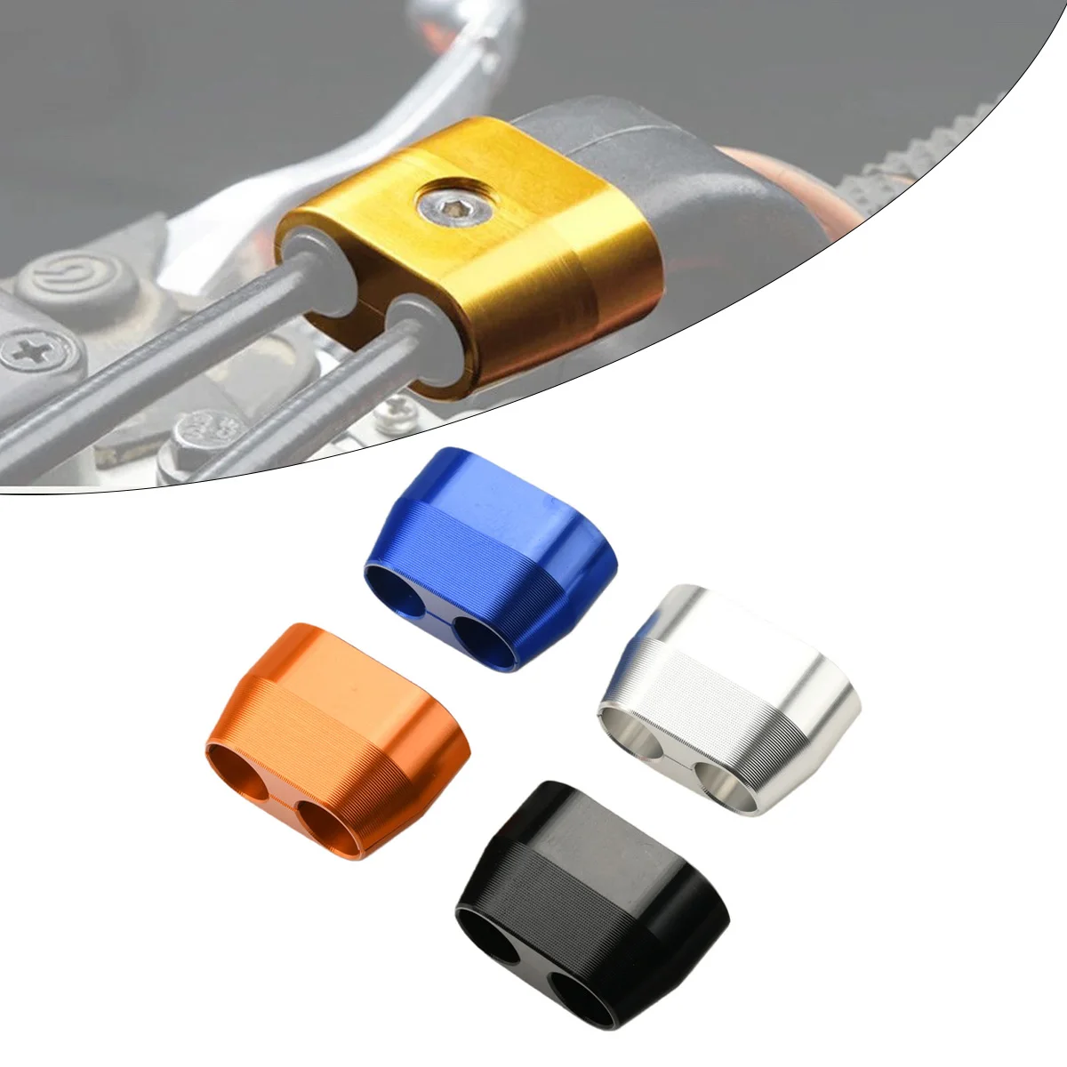 CNC Aluminum Throttle Cable Guard Protector  For KTM 250-660 EXC SX XC SXF SXS XCF XCW XCFW 2001-2016 For Husqvarna FE FC TE TC