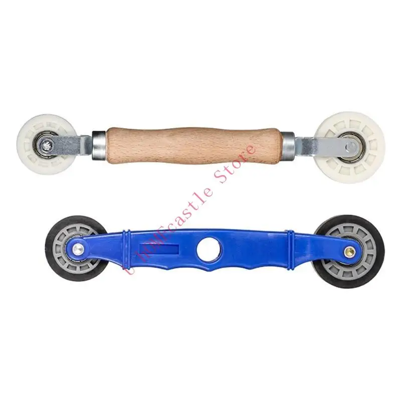 

63HF Rubber Wheel Handle Roller 6/8/10mm LED Strips Light Install Tool Aluminum