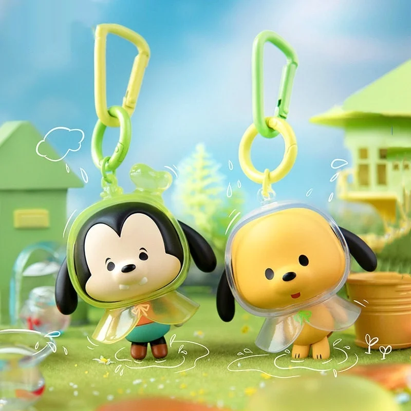 Série Imperméable Printanier : Boîte Mystère de Mode à Collectionner, Porte-clés Mignon pour Sac, Décoration pour Sac à Dos, Sac à Main et Rétroviseur de Voiture