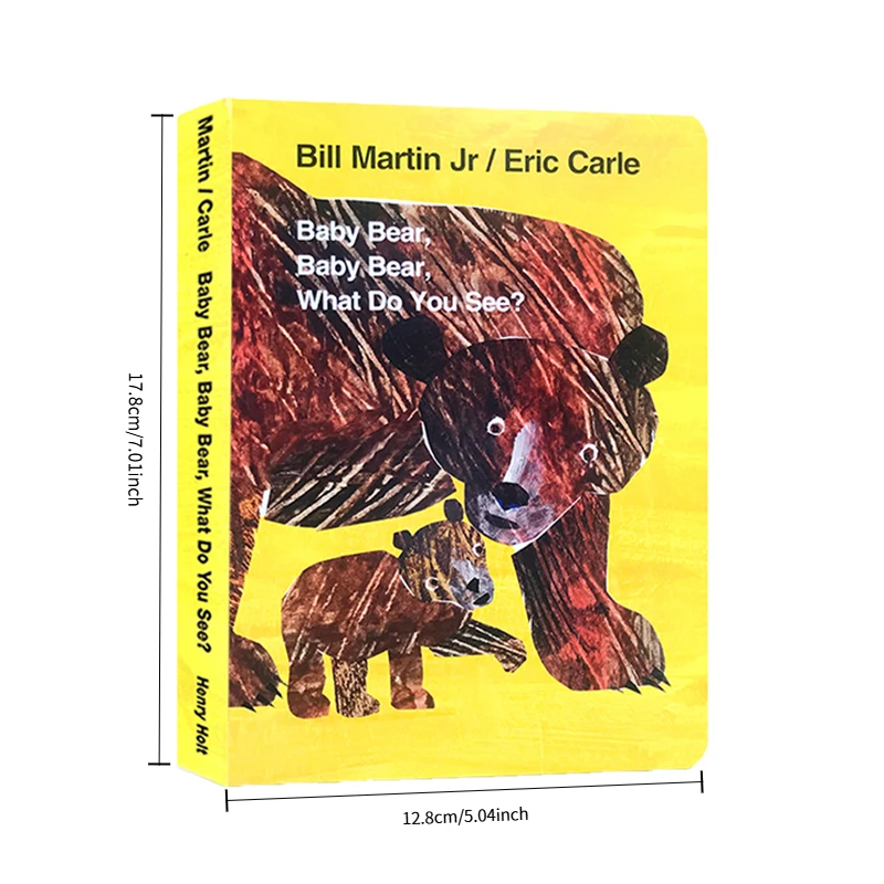 Baby Bear, What Do You See? English Board Book, Toddler Early English Learning, Preschool Teaching Reading Book