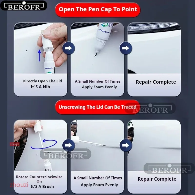 Paint Pen Supplies Modification Accessories Car Paint Scratch Repair Car Scratch Remover Paint Repair Set For Benz S-Class