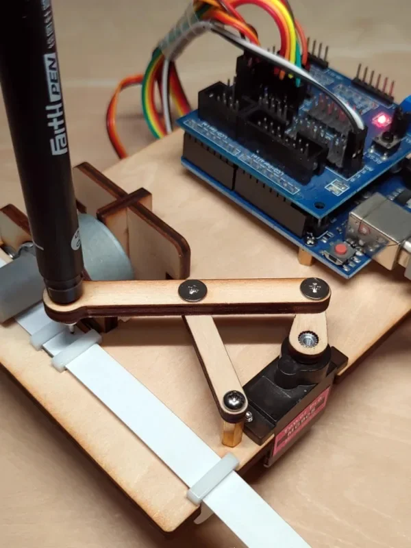 تلغراف صغير مفتوح المصدر صانع البرسيم DIY روبوت الذراع الكتابة روبوت Xiaojian Zhong اعتراف الحب #3