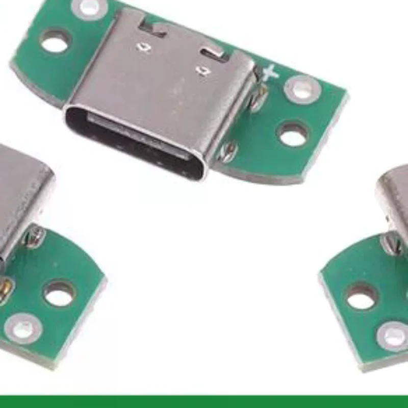 5Pcs USB Adapter Board TYPEC16P To 2.54 Pin Terminal Upgrade Version With Holes For Fixation
