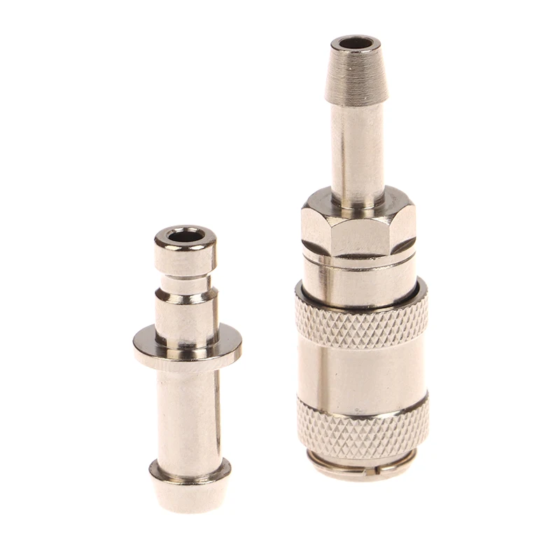 (BF06)Cuff Connector NIBP Air Hose Aadpt Blood Pressure Cuff Connector Male Female Quick Disconnect Bayonet Airway Metal Joints