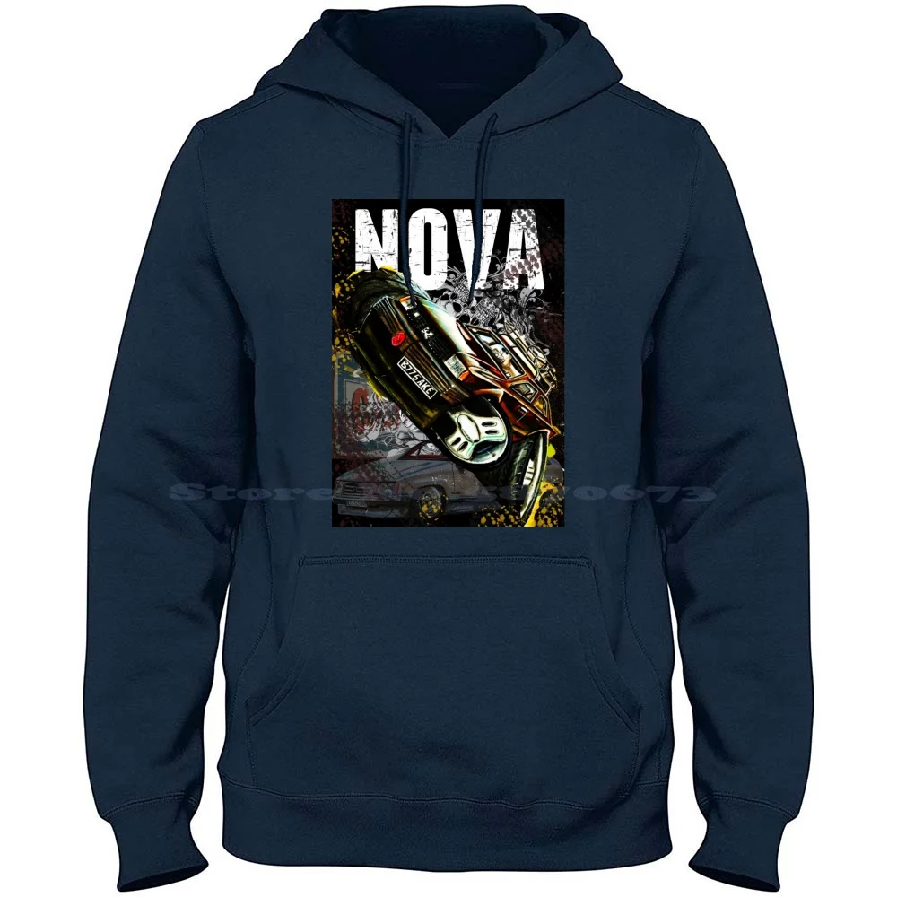 Nova Toon 100% Cotton Hoodie Astra Insignia Cavalier Nova Sr Opel Corsa A Vectra Ascona Calibra Kadett Nova Gsi Nova Gte