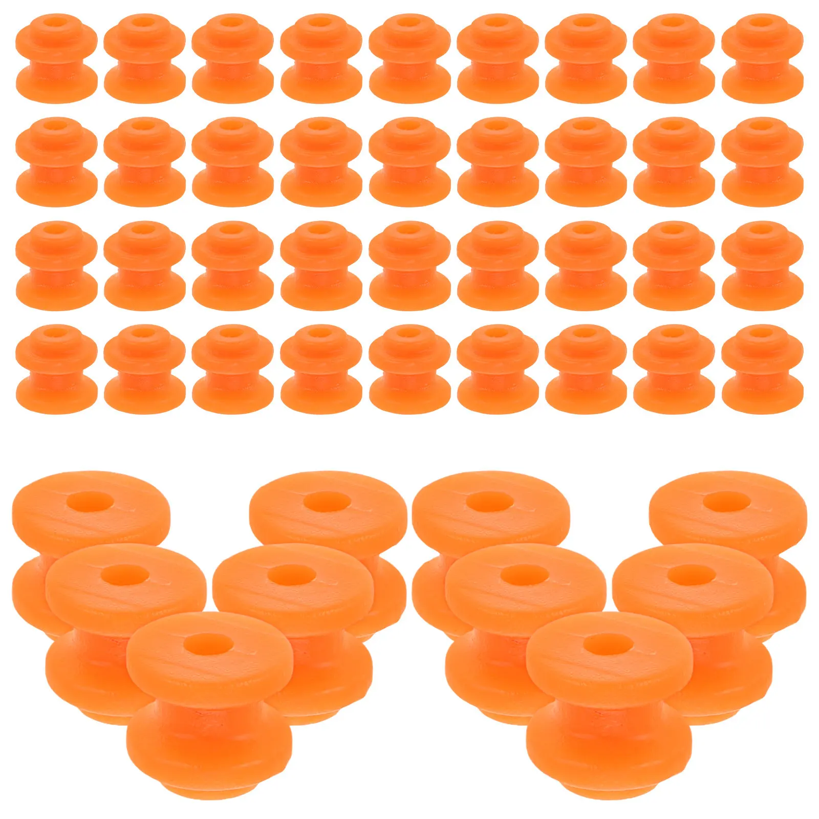 50Pcs Single Slot Pulley Mini Plastic Belt Assembly for Construction Machinery Engineering Stem Projects Engine Building Kit