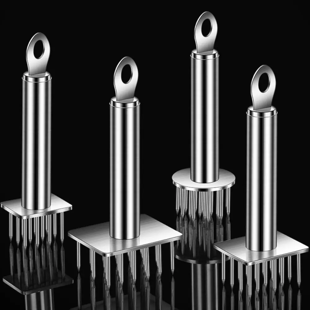 

Профессиональный инструмент для размягчения мяса из нержавеющей стали 304, 12/18/23/28 игл, ультраострые иглы для стейков с отверстием для подвешивания