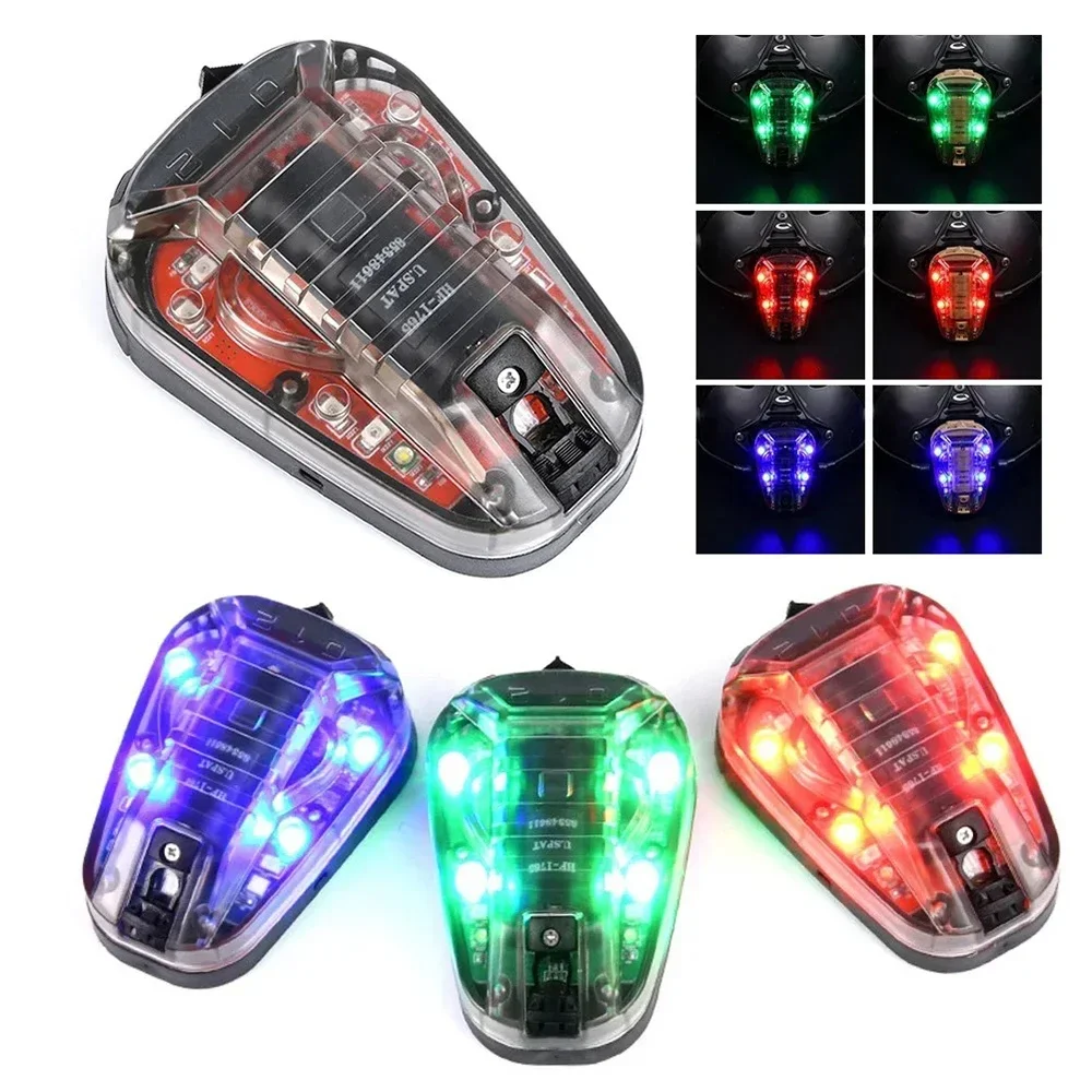 Tactical Helmet Lights Military Ladybug Strobe Mode Survival Beacon Night Vision Compatible Waterproof Outdoor Emergency Lamp